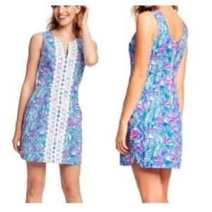 Lilly Pulitzer for Target Blue and Pink Mini Dress